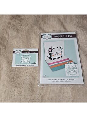 Creative Expressions Paper Cuts Pop Up Collection On The Road VW Bug Van Dies